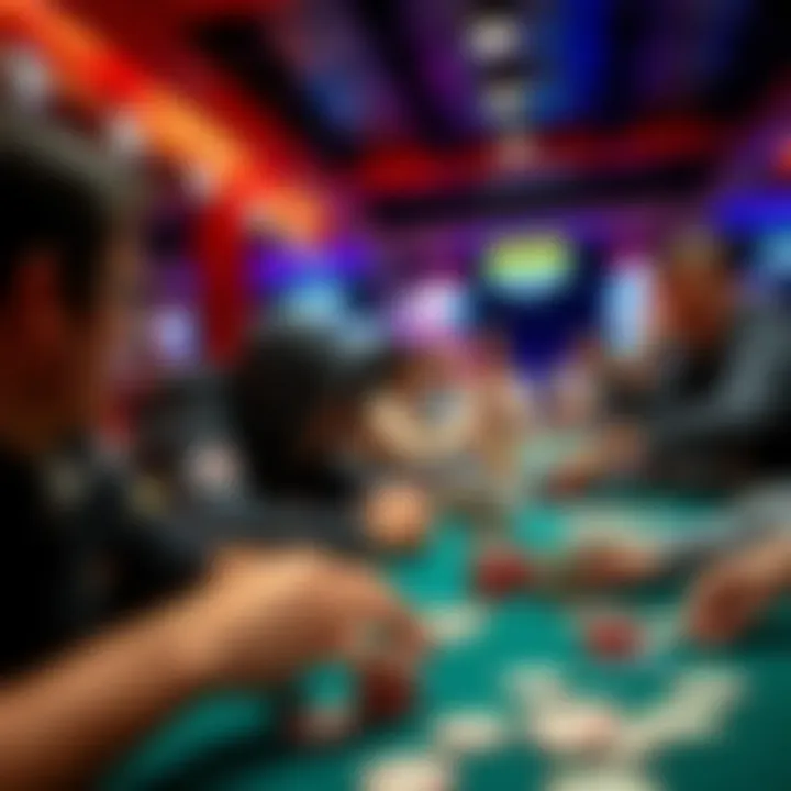 The Thrill of Competitive Poker A vibrant poker tournament scene