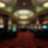 Elegant interior of Tioga Downs showcasing gaming areas