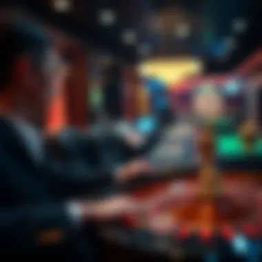 Engaging Gameplay and User Experience Player enjoying an immersive online roulette game