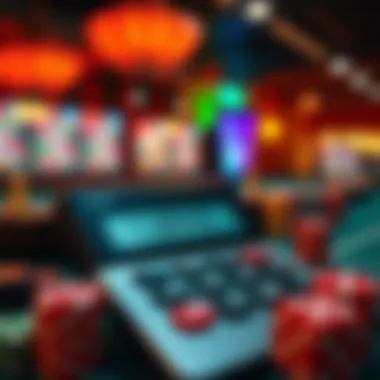 Illustration showing the calculation of betting odds