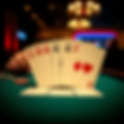 Visual representation of poker hand combinations