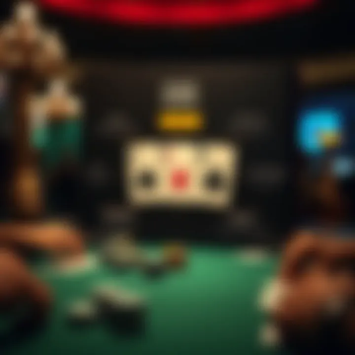 Strategic Insights for Poker Strategic diagram showcasing poker strategies