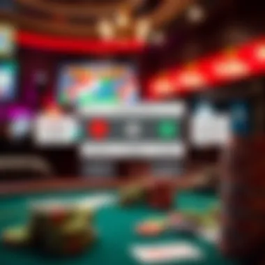 Diagram of regulatory oversight in online gambling