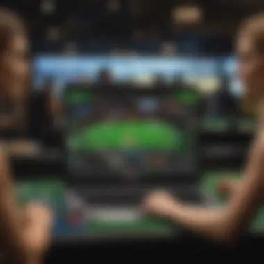 User Experience on Unibet Platform User interface showcasing Unibet's platform
