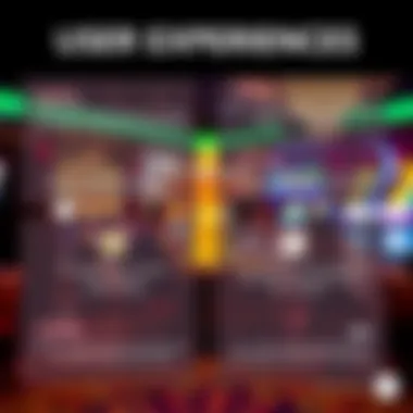 User Experiences at Vegas Rush Casino Infographic on user experiences and testimonials for Vegas Rush Casino