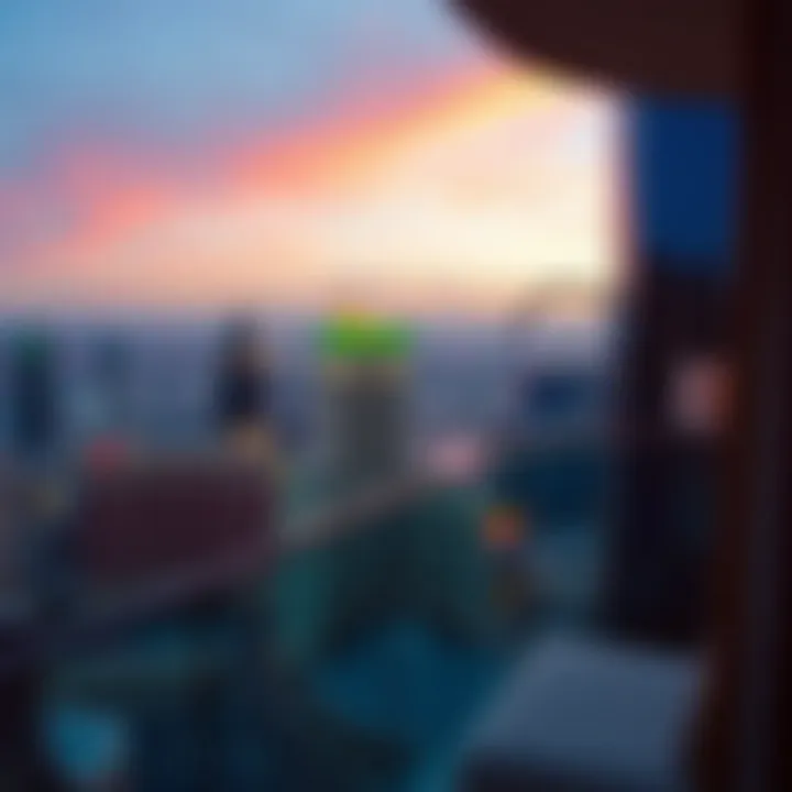 Stunning Cityscape View from Wynn Tower Room View from the balcony of Wynn Tower Room overlooking the cityscape