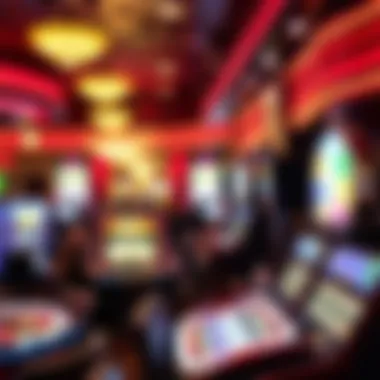 Inside the Yonker Casino bustling with activity